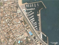 Vista aerea del Muelle Deportivo de Las Palmas de Gran Canaria